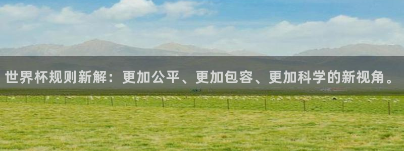 欧联杯直播:世界杯规则新解:更加公平、更加包容、更加科学的新视角。